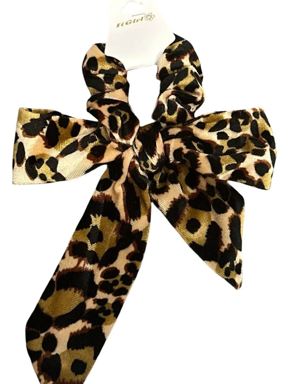 Leopard Hair Bow